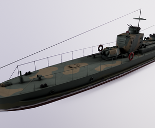 Small river armored boat project 1125