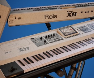 Electronic Piano Keyboard Stand - PBR Game Ready