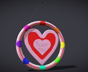 Valentines Hanging Heart