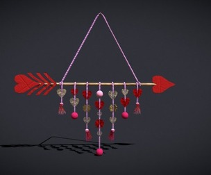 Valentines Arrow Hanger