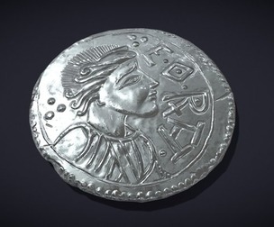 Silver Penny Of Cynethryth