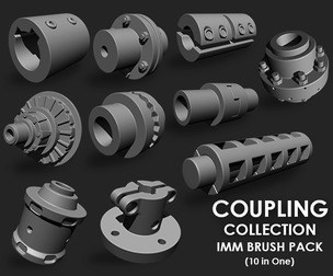 Coupling Collection Imm Brush Pack (10 in one)