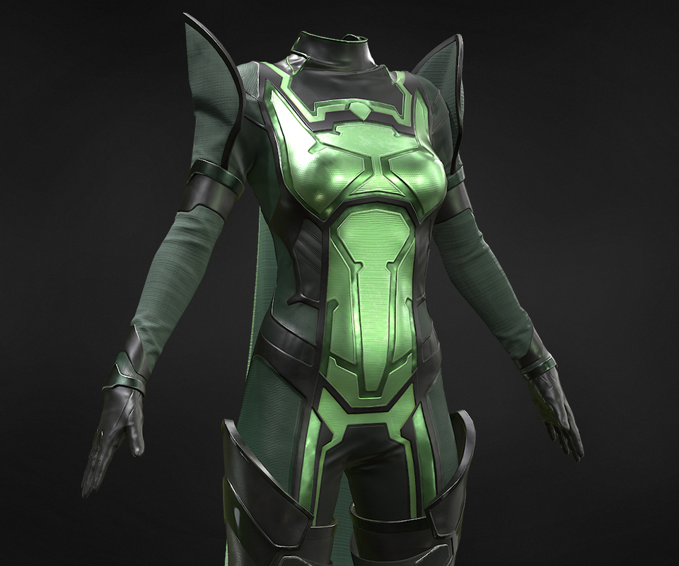 Sci-fi female outfit #5