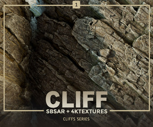Cliff Rock + SBSAR + 4KTextures