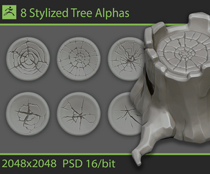 Stylized Tree Alphas