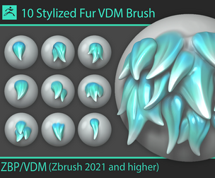 Stylized Fur VDM Brush