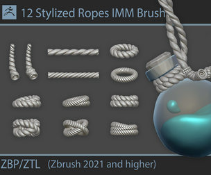 Stylized Ropes IMM Brushes