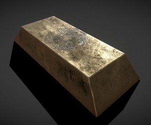 Inlaid Gold Bar