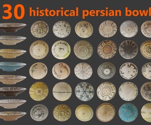 30 historical Persian Bowl
