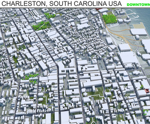Charleston Downtown South Carolina  8km