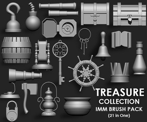 Treasure Collection Imm Brush Pack (21 in one)