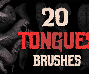Tongues IMM Brush + OBJ