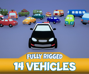Toon Vehicles Pack