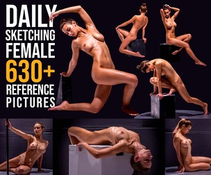 630+Daily Sketching Female Reference Picture