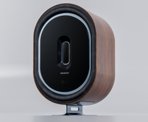 Speaker Wood bass boost