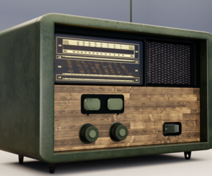 Vintage radio
