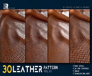 30 Leather Pattern - Vol 01