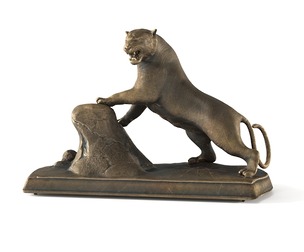 Bronze tiger