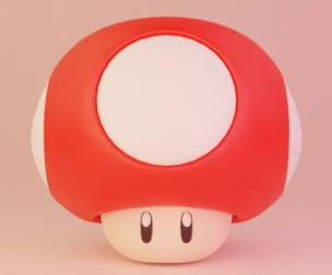 Mushroom from Mario's game
