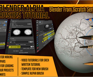 Blender Alpha Brushes Tutorial
