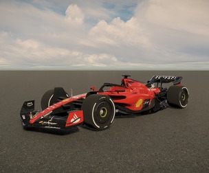 Formula 1 f1 Ferrari car 2023