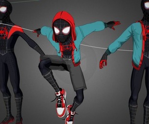 Spider-Man Miles Morales (Rigged)