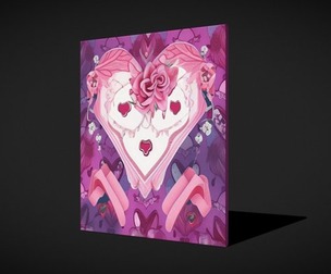 Sad Heart Painting