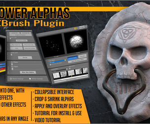 Power Alphas ZBrush Plugin