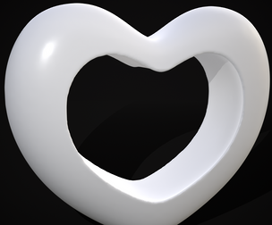 Heart With Heart Hole