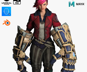 Vi League of legends Arcane