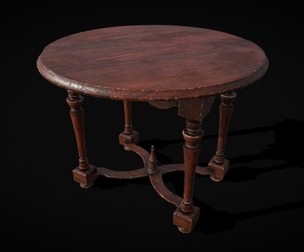 Quality Medieval Elegant Round Table