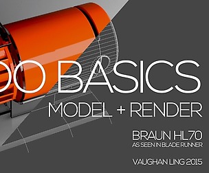 Modo Basics:  Braun HL70 As Seen In Blade Runner