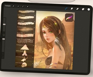 Egypt Brush Set for Procreate