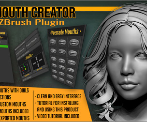 Mouth Creator ZBrush Plugin