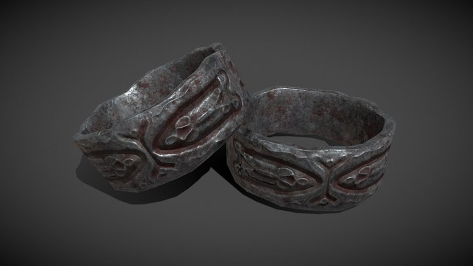 Rusting Medieval Iron Ring