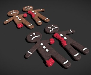 Half Eaten Cookie Men