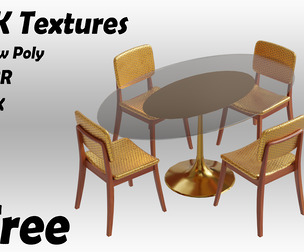 Chair & Table