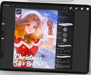 Christmas Brush Set for Procreate