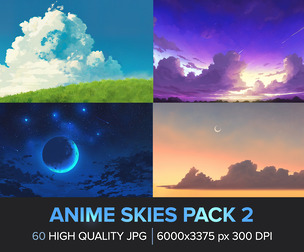 Anime skies pack 2