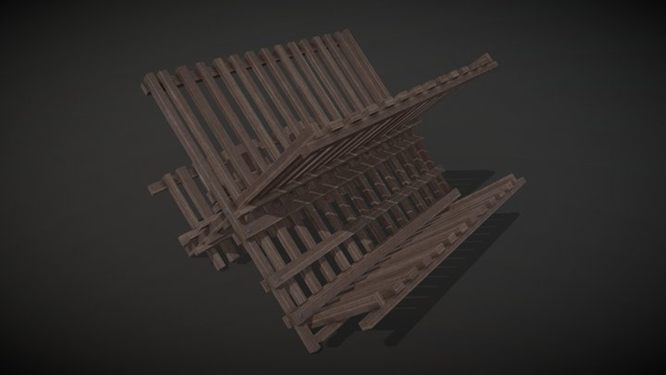 Medieval Plate Rack Medieval Dish Rack