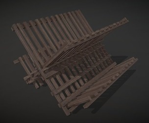 Medieval Dish Rack