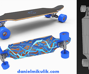 Long Board PBR Textures