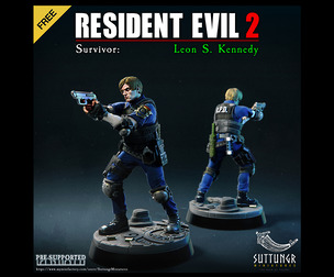 Resident Evil Fan Collectible - Leon S Kennedy RE2