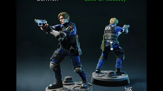 Resident Evil Fan Collectible - Leon S Kennedy RE2 cover