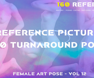 Female Art Pose - Vol 12 - Reference Pictures