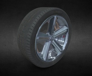 Dodge Challenger SRT8 Wheel