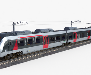Bombardier TALENT Train Abelio Rigged&Animated