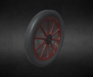 Renault Type K Artillery Wheels