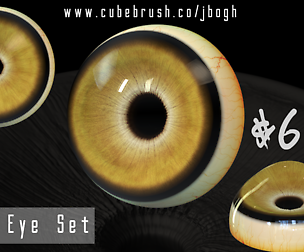 Tiger Eye 3D Asset