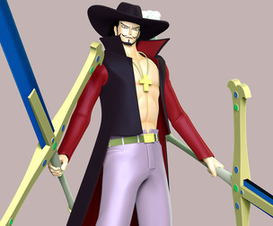 One Piece - Dracule Mihawk